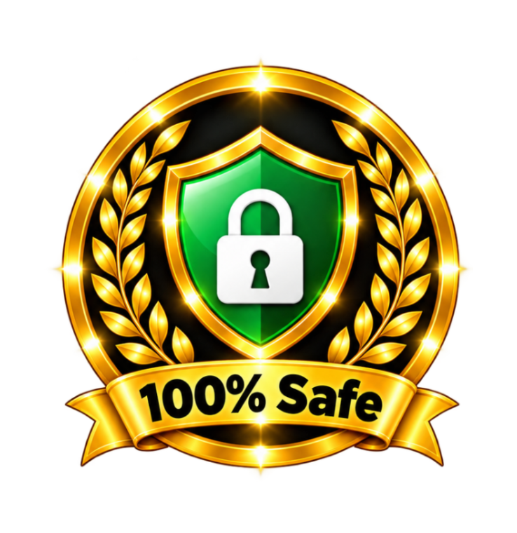 100% Safe